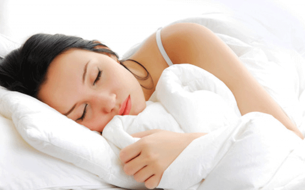 insomnia sleeping woman