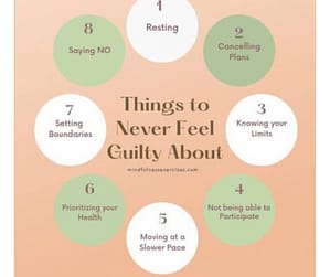 things to never feel guilty about