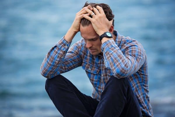 worried man