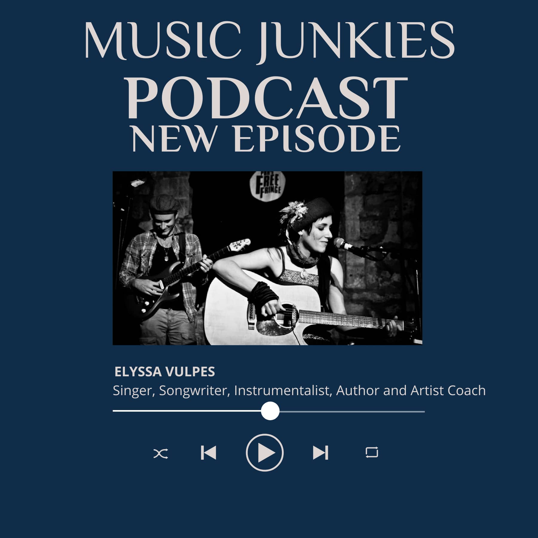 Music Junkies podcast interview with Elyssa Vulpes